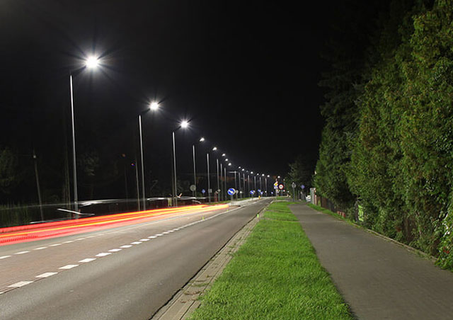 Lampy uliczne LED - ul. Wolności w Mielcu