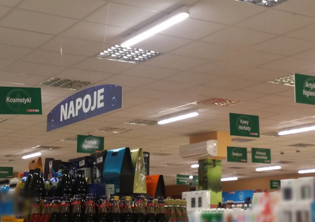 Lampy przemysłowe LED dla SPAR Lampy przemysłowe LED dla SPAR