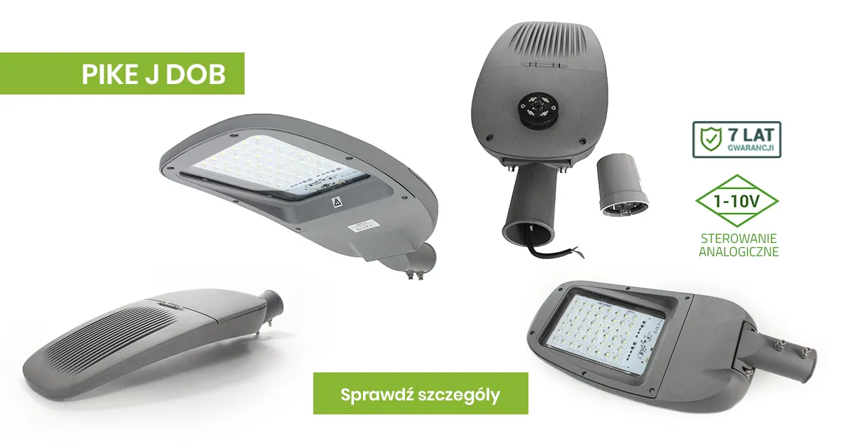 Street LED luminaire - PIKE J DOB
